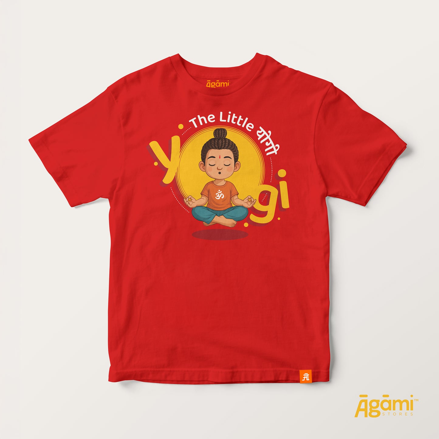 The Little Yogi | Kids Yoga Tshirt