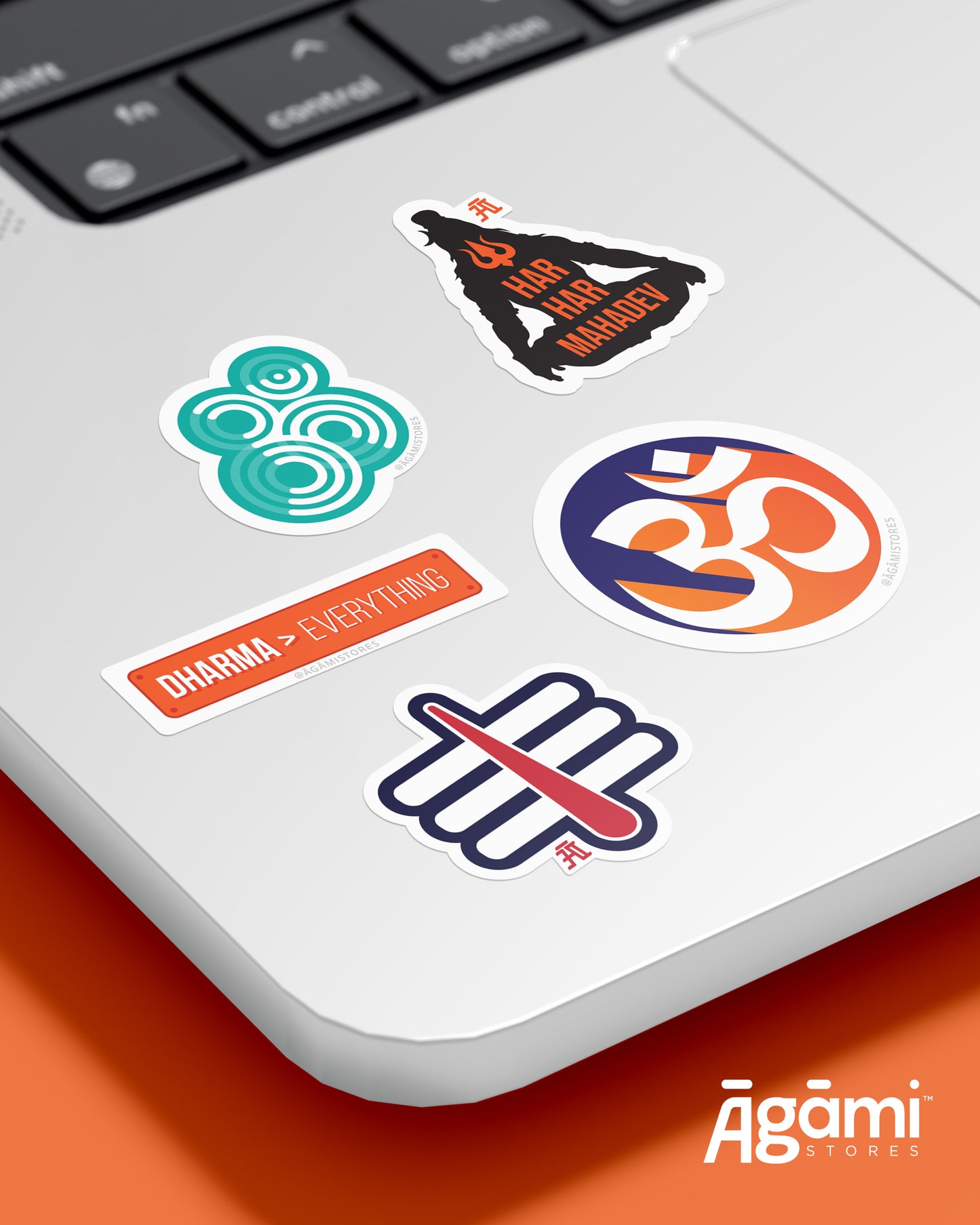 Sanatani Smiley | Laptop & Mobile Sticker