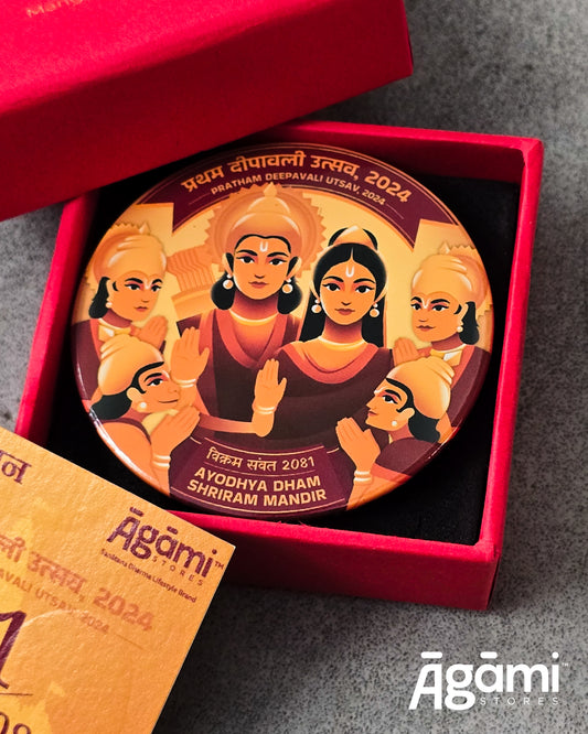 Ayodhya Diwali Badges | Limited Edition