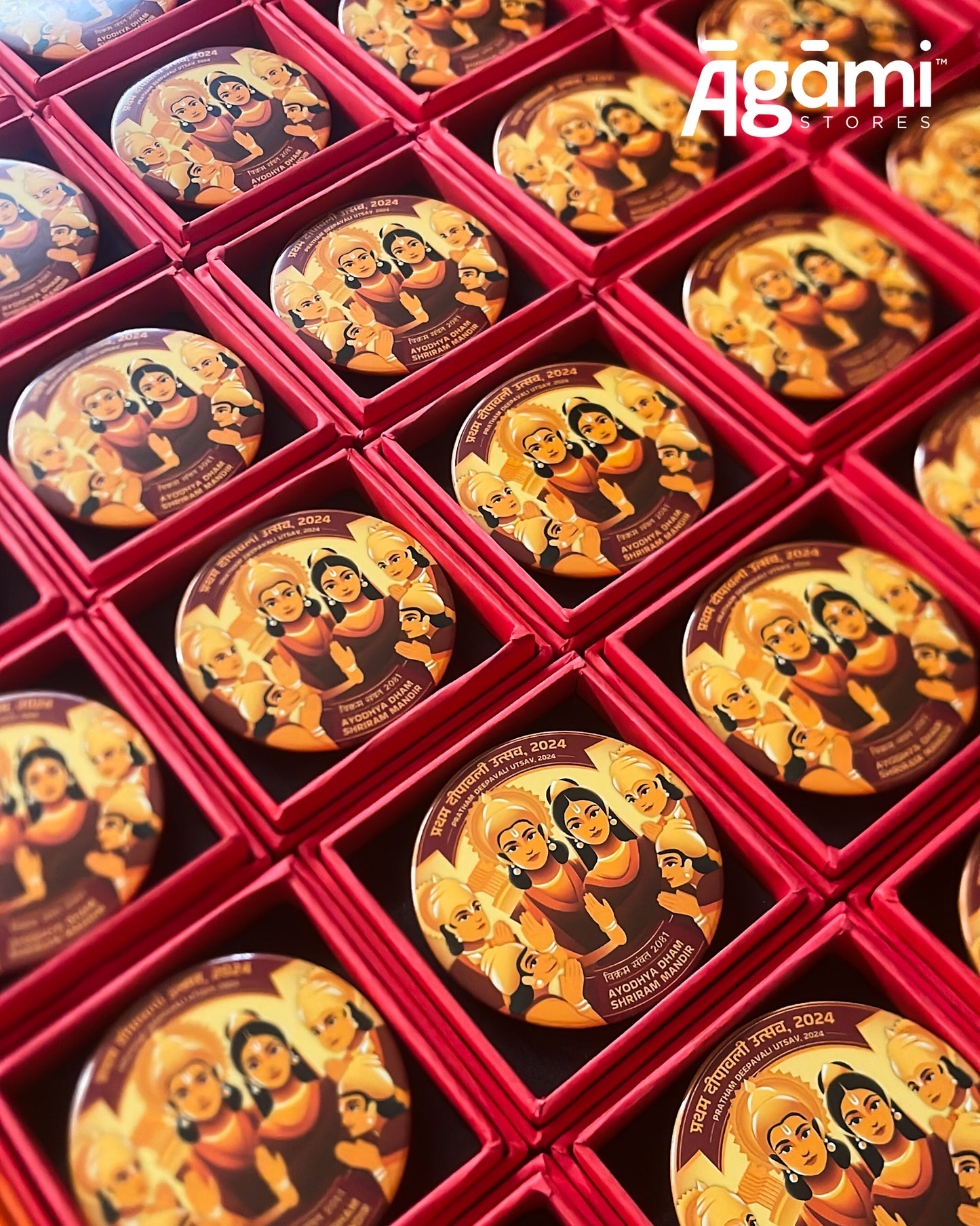 Ayodhya Diwali Badges | Limited Edition