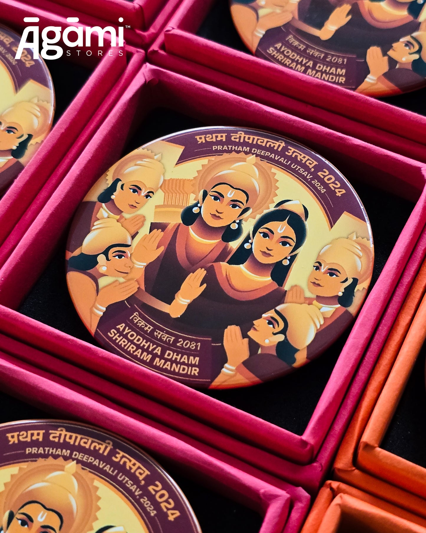 Ayodhya Diwali Badges | Limited Edition