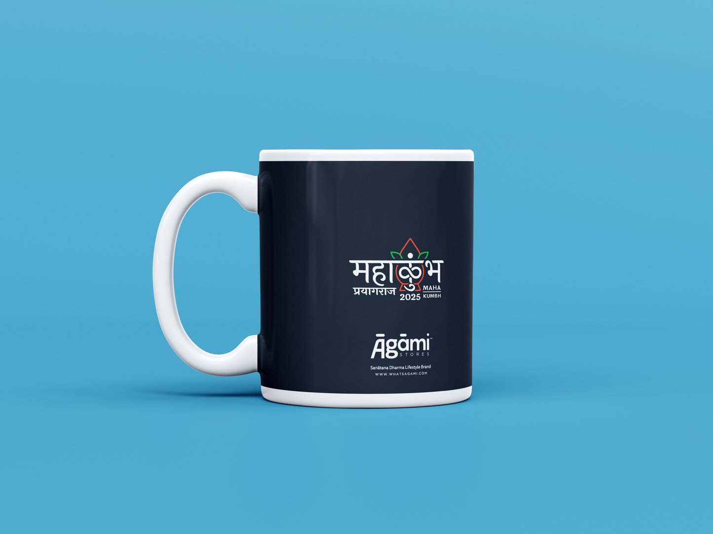 Mahakumbh Symbol | White Mug