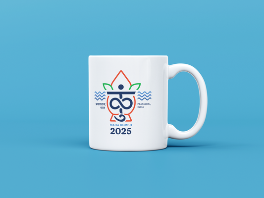 Mahakumbh Symbol | White Mug