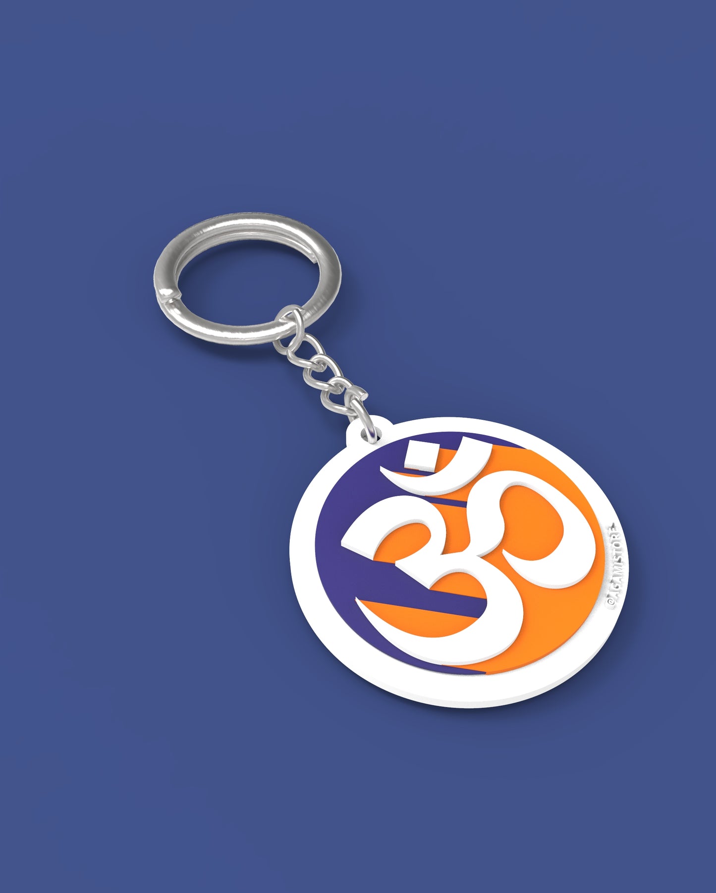 Om Symbol | Silicon Keychain