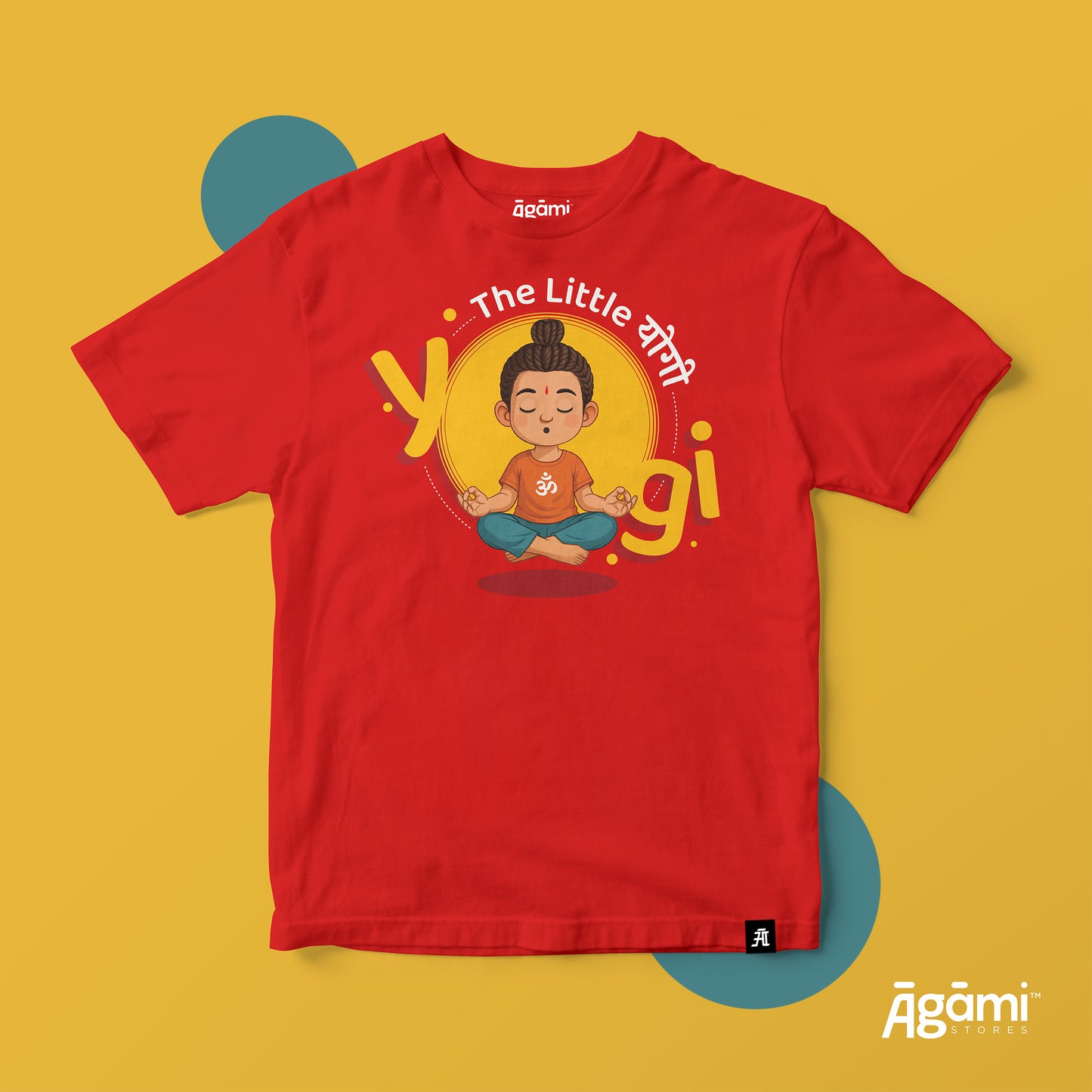 The Little Yogi | Kids Yoga Tshirt