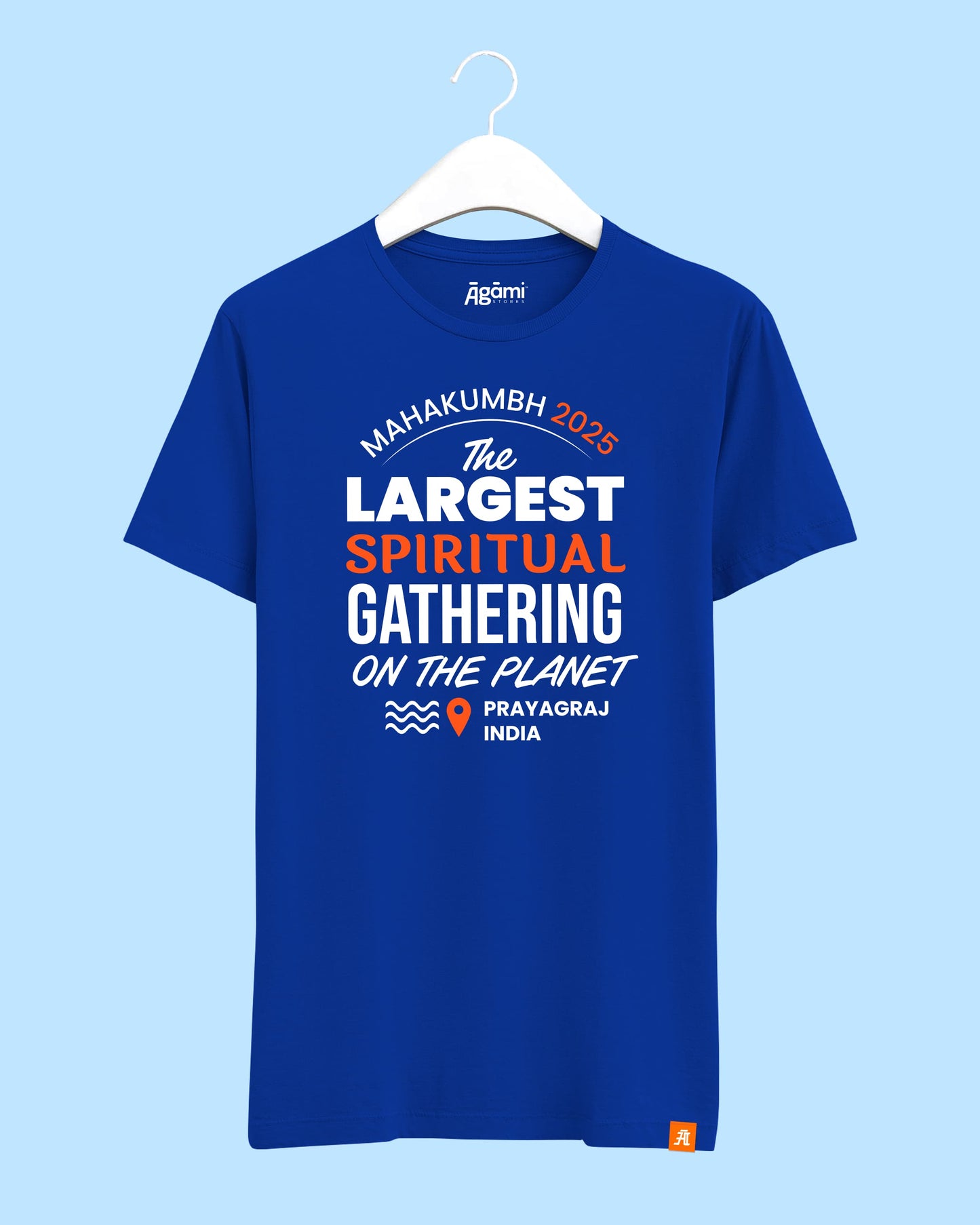 Largest Spiritual Gathering - Royal Blue Tshirt | Regular Fit