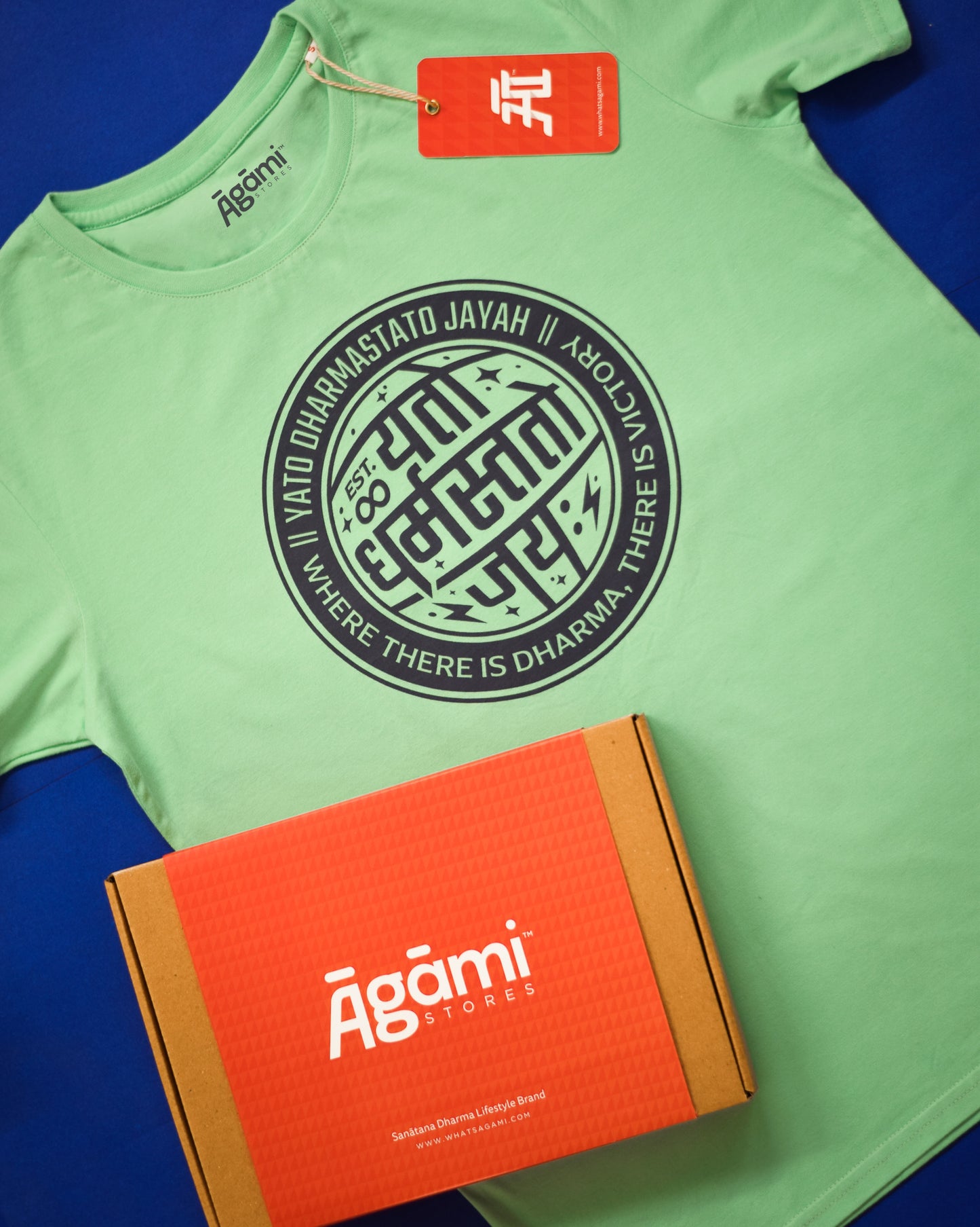 Yato Dharmastato Jayah - Slim Fit | Mint Green