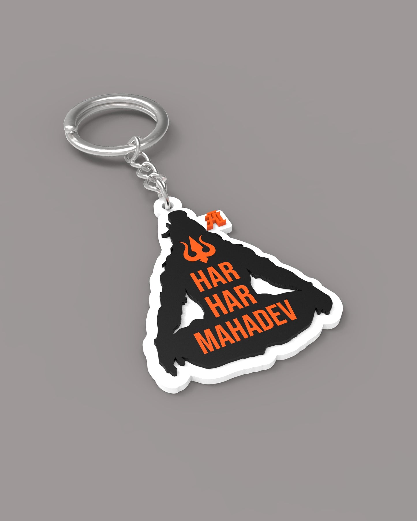 Har Har Mahadev | Silicon Keychain