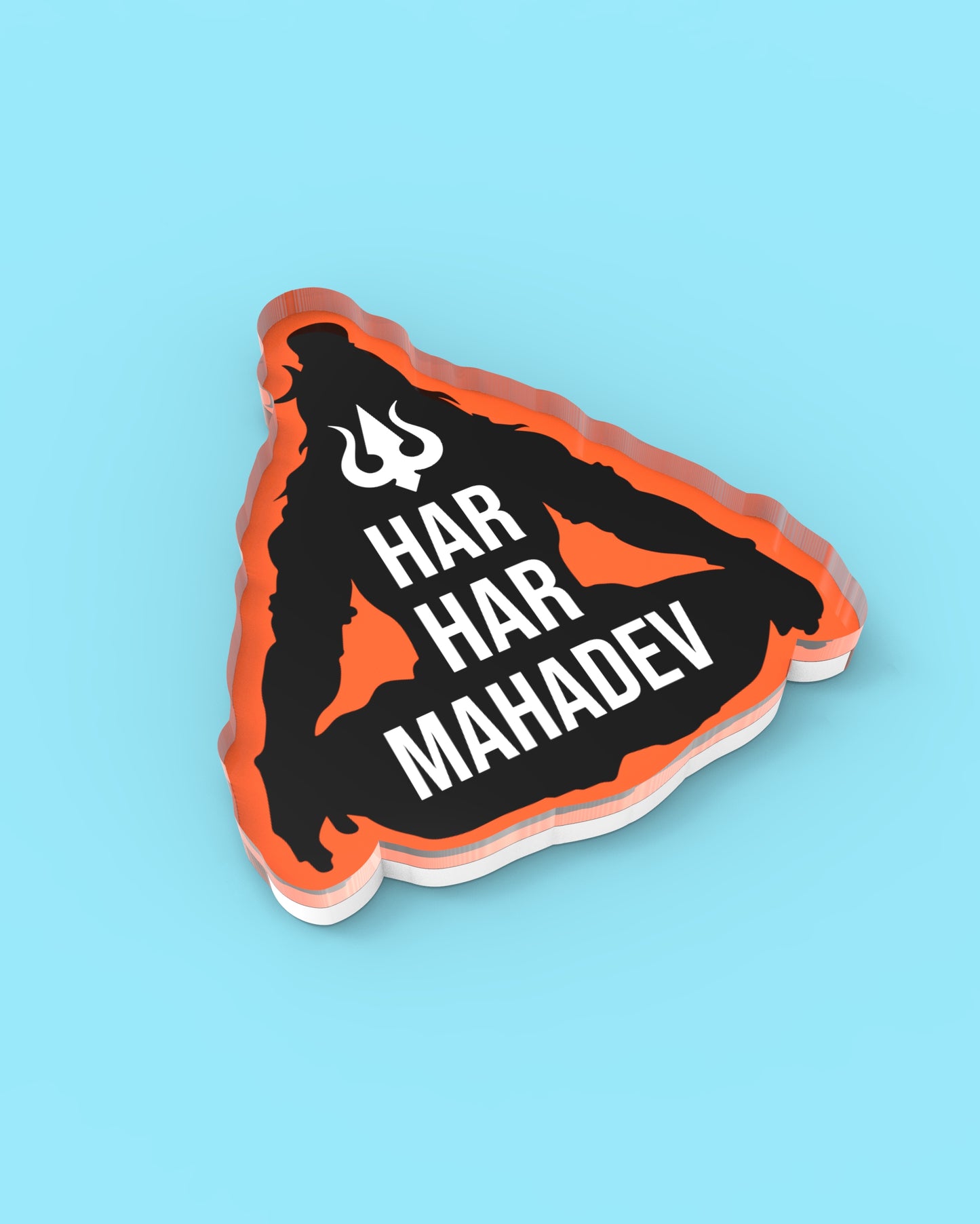 Har Har Mahadev - English | Fridge Magnet